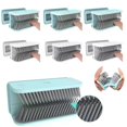 thumbnail image 2 of 1/2/3PCS Silicone Shower Hair Catcher Wall Mounted Hair Stopper Hair Collector For Sink Bathtub Bathroom Accessories Reusable, 2 of 5