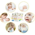 thumbnail image 3 of Moncolis 6 Pcs 9.8" Baby Washcloths for Sensitive Skin Cotton Towels Gauze Square for Infant, 3 of 7