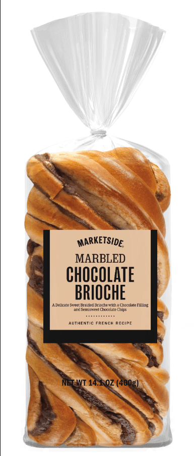 Marketside Marbled Chocolate Brioche Bread, Shelf-Stable, Regular, 14.1 oz