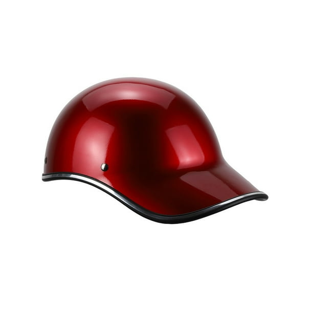Scienceny Casco de moto Seguridad al aire libre Casco de motocicleta Equitación Ciclismo Scooter Protector de cabeza Reemplazo Bloqueo cómodo Gafas de moto Rojo Scienceny VI017429-06