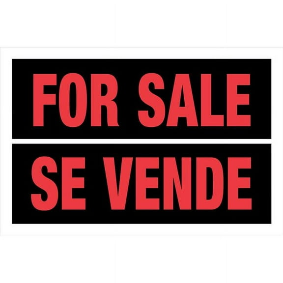 8 X 12 Bi Lingual For Sale/se Vende