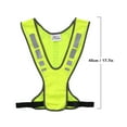 thumbnail image 3 of Lightweight High Visibility Safety Vest Outdoor Sports Running Cycle Reflective Vest With Pocket, 3 of 7