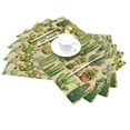 thumbnail image 2 of XMXT Woven Placemats Set of 1, Desert Plant Watercolor Stain Resistant Table Runner Anti-Skid Place Mats for Dining Table, 12 x 18 inches, 2 of 6