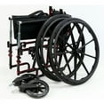thumbnail image 5 of Karman LT-980-SI-E 18 in. 24 lbs Seat Ultra Lightweight Wheelchair with Elevating Legrest, Silver, 5 of 5