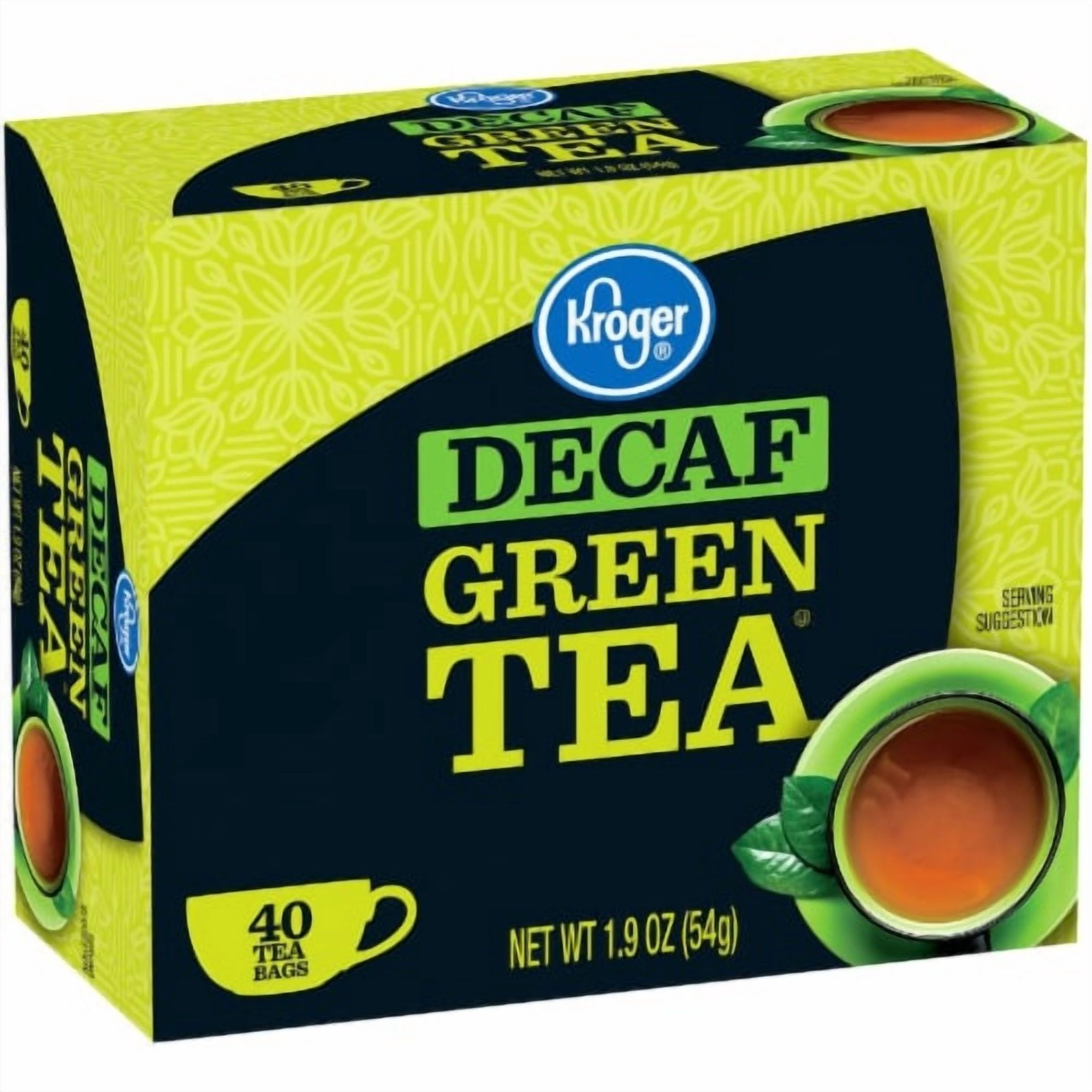 Kroger Decaf Green Tea Bags 40 ct - 3 Pack