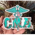 thumbnail image 2 of WickedGoodz Medical Assistant Vinyl Decal - Nursing Bumper Sticker - for Laptops Tumblers Windows Cars Trucks, 2 of 5
