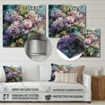 thumbnail image 4 of DESIGN ART Designart "Purple Green Beautiful Lilacs I" Floral Lilacs Metal Wall Art 36 in. wide x 36 in. high, 4 of 5