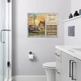 thumbnail image 4 of Farmhouse Old Truck Wall Art Rustic Country pictures Wall Decor Windmill Barn Canvas Prints Framed Modern Farm Painting Artwork Home Decoration for Bathroom Kitchen Living Room Office 16"x12", 4 of 6