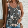 thumbnail image 2 of Tops For Women Summer Trendy Camisole Tops For Women Pack BlackDressy Tshirts Shirts For Women PetiteSummer Blouses For Women 2025 Plus SizeWomen'S T Shirts Cotton Black, 2 of 5