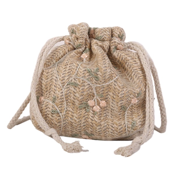 Bolso de hombro para mujer Yuyangstore Bolso de mano playa verano caqui