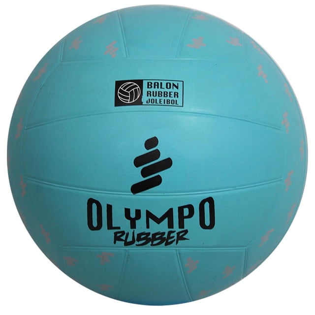 Balón Voleibol Oka Olympo Azul Rubber N°5 para Interior y Exterior