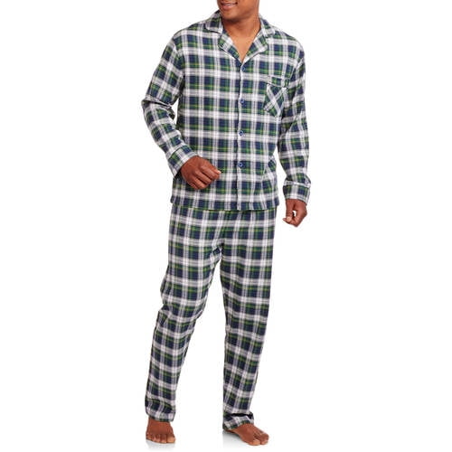 Hanes - Hanes Men's and Big Men's 100% Cotton Flannel Pajama Set ...