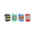 thumbnail image 4 of Justice League Baby Boys' 4 Pack Socks, Size 12-24M (Shoe Sizes 3-5), 4 of 6