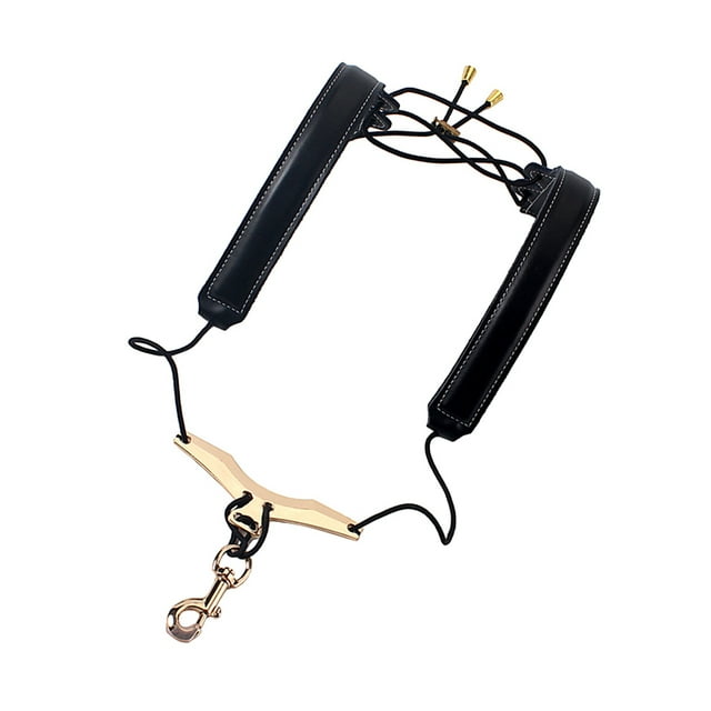 Toystoory Correa de hombro para saxofón tenor, cinturones de transporte transpirables universales, cinturón ajustable para el cuello, Accesorios para instrumentos musicales
