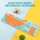 thumbnail image 2 of Teclado Mecánico AJAZZ AK35i 104 Teclas Teclado de Juego con Cable con Teclas de ABS, Teclas Multimedia, Interruptores Naranja y Azul., 2 of 6