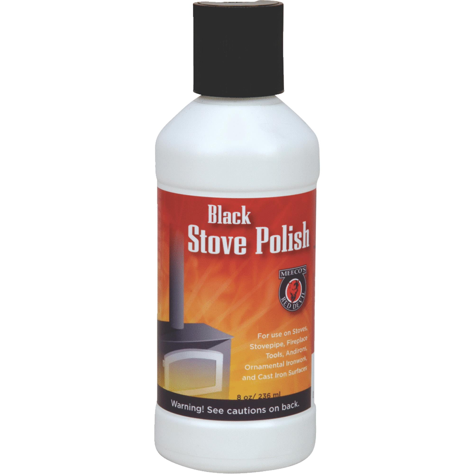 Meeco 401 8 oz Black Stove Polish