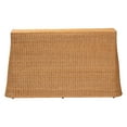thumbnail image 5 of bali & pari Palm Boho Console Table, Natural Rattan, Honey, 5 of 9