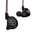 thumbnail image 1 of Auriculares con cable de 3,5 mm Jack Auriculares deportivos a prueba de sudor Auriculares portátiles de viaje con graves Auriculares con sonido universal con tapones para los oídos Negro sin micrófono seitruly EL005370-04B, 1 of 2