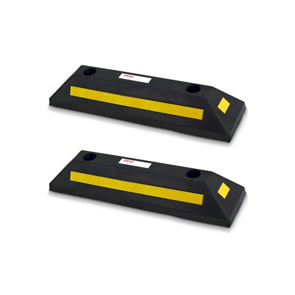 Pyle PCRSTP11 Guide-Roue de Stationnement pour Véhicule 22 Pouces (2 Pack)