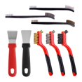 thumbnail image 4 of oshhnii Wire Brush Set Different Types Paint Squeegee Mini Wire Brush Squeegee for pieces, 4 of 9