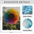 thumbnail image 3 of Diamond Art Kit for Adults, Colorful Sunflower Petals Radiant Nature Diamond Painting for Adults Beginners, DIY Diamond Art Painting Kits, 5D Diamond Painting Crafts for Home Decor 12x16 Frameless, 3 of 7