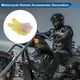 thumbnail image 3 of Accesorios de Casco de Motocicleta Decoración Alas de Estrella de Doble Capa para Cascos de Motocicleta Bicicleta Esquí Etiqueta Amarilla 1 Juego, 3 of 6