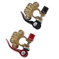 thumbnail image 1 of DEWIN Conector De Terminal De Batería, Conectores De Terminal De Batería De 4 Vías Rojo Positivo Negro Negativo Terminales De Cableado De Batería De Liberación Rápida, 1 of 7