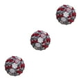 thumbnail image 2 of Baohd Wide Application Wedding Bouquets Elegant For All Occasions Low Maintenance Dark red + darkgray 3Set, 2 of 6
