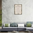 thumbnail image 5 of The Ten Commandments Decor Wall Art 10 Commandments Bible Verse Christian Religion Scripture Pictures Wall Decor Canvas Painting Prints Artwork Framed for Church Bedroom Bathroom Kitchen 12"x16", 5 of 6