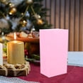 thumbnail image 1 of BESTYASH 50Pcs Kraft Paper Bags Pink For Packing Reusable Lunch For Families, 1 of 6