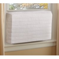 Indoor Quilted Window Air Conditioner Cover - Maintains Heat and Keeps Cold Air Out while Eliminating Dust Buildup, Medium