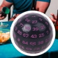 thumbnail image 4 of 100 Sided Polyhedral Family Game Entertainment Acrylic s for Club Bar Role Playing Play Fun , Black, 4 of 8