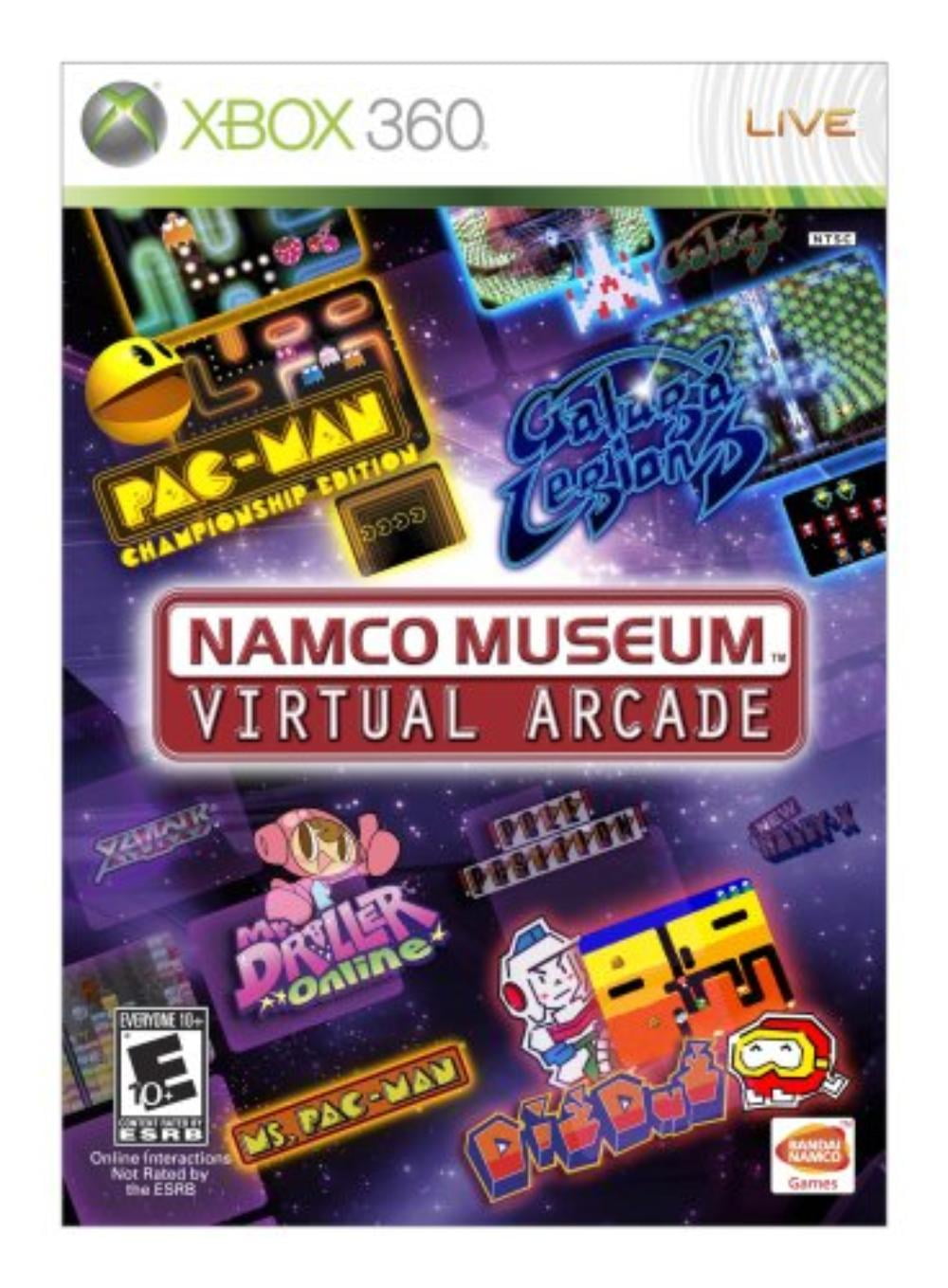 Namco Museum Virtual Arcade - Xbox 360, Over 30 Titles - The largest and most comprehensive Namco Museum collection to date will keep you and your friends.., By Brand BANDAI NAMCO Entertainment