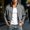 #0309-Gray, variant on Men's Patchwork Leather Bomber Jacket Stand Collar Zip Up Short Loose Fit Vintage Biker Coat for Spring Fall Daily