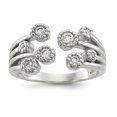 thumbnail image 1 of 925 Sterling Silver Cubic Zirconia Cz Ring, 1 of 8