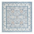 thumbnail image 2 of Unique Loom Charlotte Collection Area Rug - Carmel (12' Square Aqua Blue/Terracotta), 2 of 6