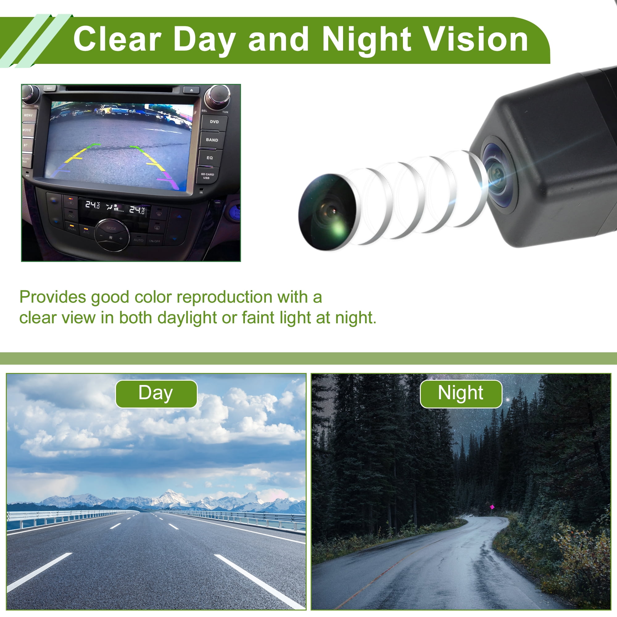 Unique Bargains Car Park Assist Rear View Backup Camera for MAZDA 3 6 CX-3 CX-5 2013-2020