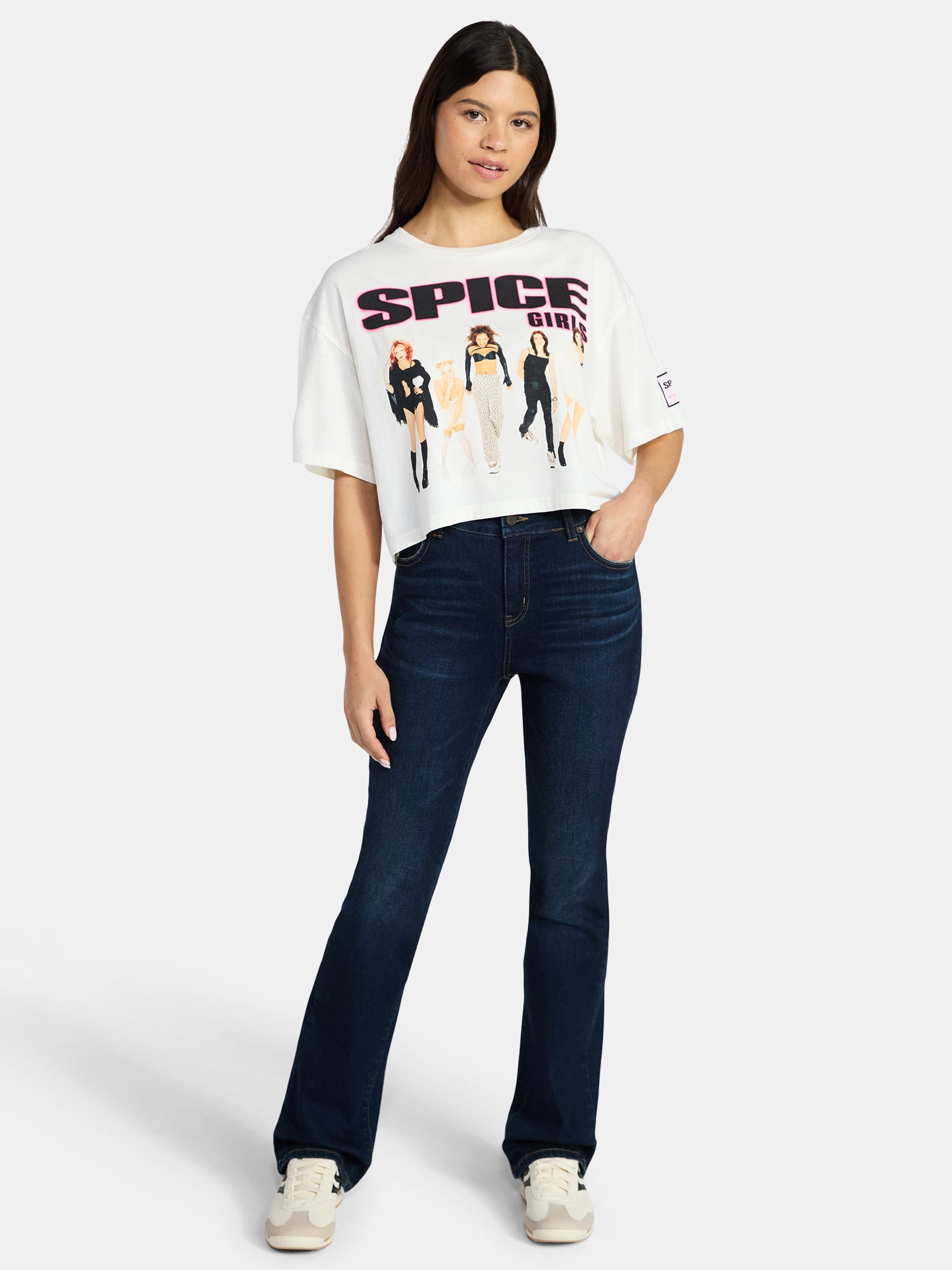 Spice Girls Women's Skimmer Tee with Short Sleeves, XXS-XXL
