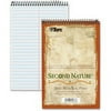 3Unit TOPS Second Nature Spiral Reporter/Steno Notebook 80 Sheets - Wire Bound - 15 lb Basis Weight - 6" x 9" - 0.3" x 6"9" - White Paper - Earth Tone Cover - SBS Board Cover