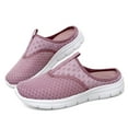 thumbnail image 4 of Women's Mules Clogs for Women Mesh Mules Sneaker Sandals for Female Lightweight Beach Shoes, 4 of 8