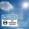 thumbnail image 6 of (2 Pack) Eye Protection Required Sign, 6 of 7