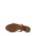 thumbnail image 7 of DREAM PAIRS Women's Two Strap Open Toe Low Block Chunky Heels Sandals Dress Pumps Shoes, 7 of 7
