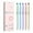 C, variant on Ddaowanx Gel Pens 5 Pcs 0.5mm Pens Fine Point Smooth Writing Pens Desk Accessories For Women 0.8ml