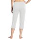 thumbnail image 2 of TaTaai Women Solid Yoga Capri Pants with Pockets Stretch Sports Trousers Ladies Workout Running Daily Wear Soft Breathable No Fading Versatile Comfortable Bottoms Gift, 2 of 8