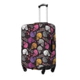 thumbnail image 2 of Uemuo Halloween Skeleton Printed Washable Luggage Cover - Fashion Suitcase Protector Fits 18-32 Inch Luggage -X-Large, 2 of 9