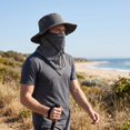 thumbnail image 7 of IFRINID Breathable Sun Hat with Neck Flap and Face Cover, Wide Brim Fishing Hat for Hiking Camping Gardening and Outdoor Activities, 7 of 7