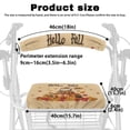 thumbnail image 6 of HELLHERO Autumn Theme Seat and Backrest Covers Removable for Indoor Outdoor Outdoor Streets Rollator Walker Seat Back Covers, 6 of 7