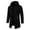 03#Black, variant on Men's Long Cardigan Hoodies Full-Zip Fleece Lined Sweaters Knit Regular Fit Casual Trench Coat Wiht Pocket