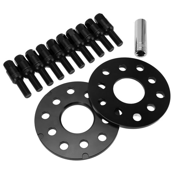 Wheel Adapters,2pcs 8mm/0.31in Aluminium Alloy Wheel Adapters Hub Centric Wheel Spacers Exceptional Reliability