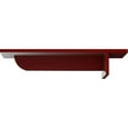 thumbnail image 4 of Ekena Millwork 3"W x 10"D x 2"H Heaton Hidden Support Steel Bracket w/ 6" Support Depth, Hammered Bright Red, 4 of 11